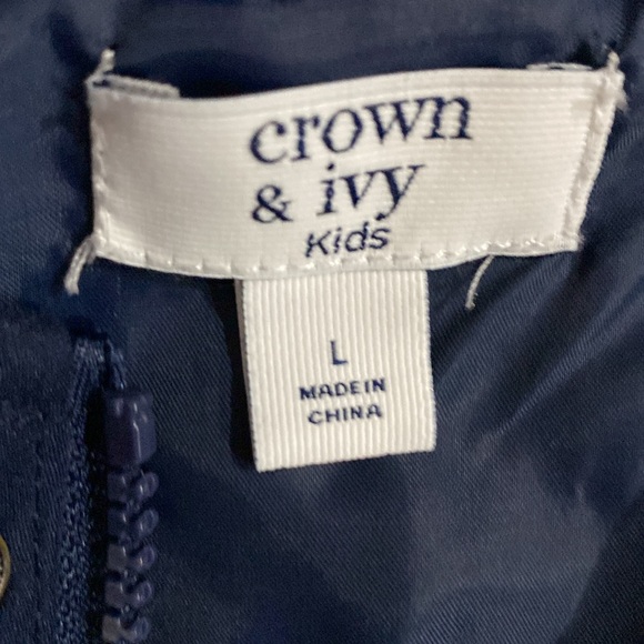 2 item bundle with boys large Ralph Lauren Polo sweater & sleeveless blue jacket - Picture 8 of 12